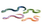 Male prezenty dla dzieci - WHL PLA 3D-PRINTET 45CM SLANGE1 stk. - assorteret - 65972