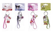 Male prezenty dla dzieci - WHL HELLO KITTY 3D NØGLERING - assorteret - 13519