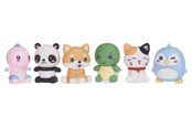 Male prezenty dla dzieci - WHL 8CM KAWAII KUTIES OVERRASKELSESÆSKE - assorteret - 65865