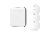Inteligentny dom - Bosch Smart Home Controller II + 3-Pack Smoke Alarm II - 8500790