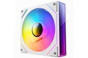 Wentylator obudowy - DUTZO INF 120 PWM ARGB Reverse (2-pack) - Wentylator obudowy - 120mm - Biały ze światłem RGB - 28 dBA - 8501029
