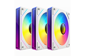 Wentylator obudowy - DUTZO INF 120 PWM ARGB (3-pack) - Wentylator obudowy - 120mm - Biały z oświetleniem RGB - 28 dBA - 8501027