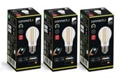 Inteligentny dom - EGLO E27 LED-Z MATTER A60 8W CCT 1055lm clear - 3 pack - 8501068