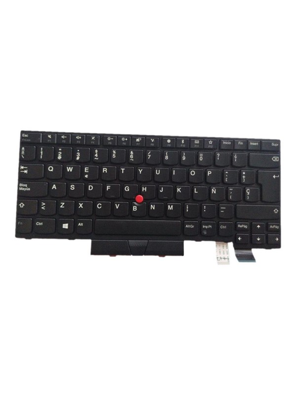 Фото - Клавіатура Lenovo Lite-On - Klawiatura zamienna notebooka - Hiszpański - Czarny Czarny 01AX456 