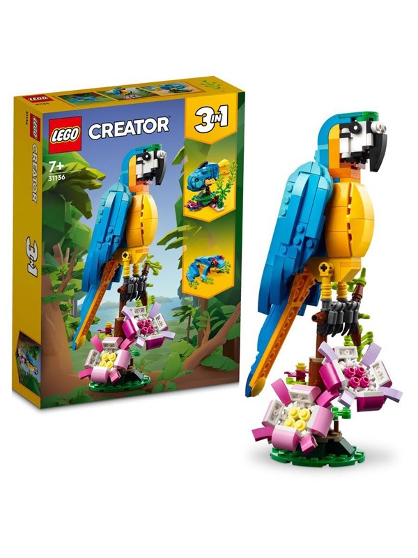 LEGO Creator 31136 Egzotyczna papuga