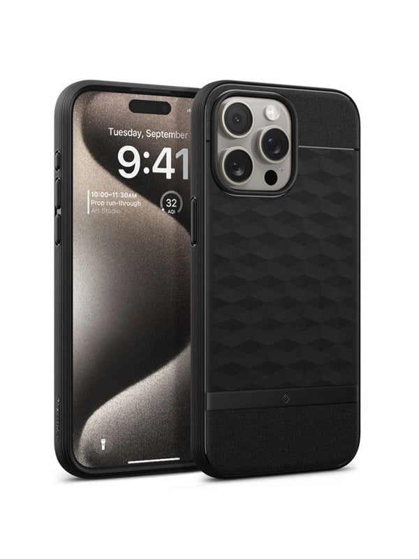 Фото - Чохол Spigen Caseology Parallax MagSafe - matte black - iPhone 15 Pro Max ACS06614