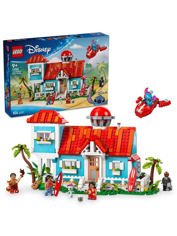 LEGO Classic 43268 Domek na plaży Lilo i Stitcha