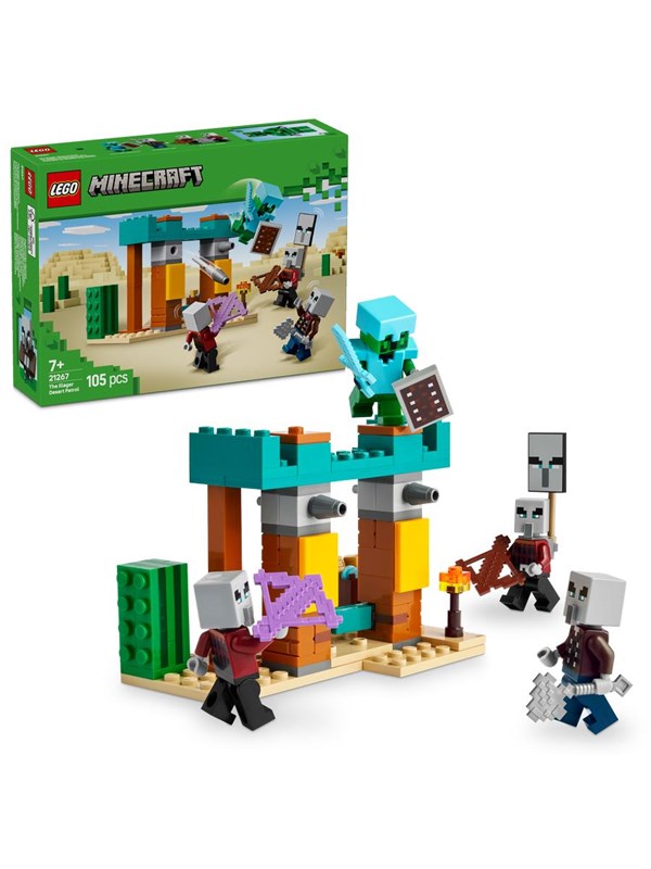 LEGO Minecraft 21267 Pustynny patrol złosadników