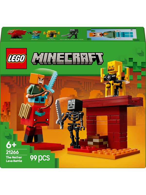 LEGO Minecraft 21266 Bitwa na moście Netheru