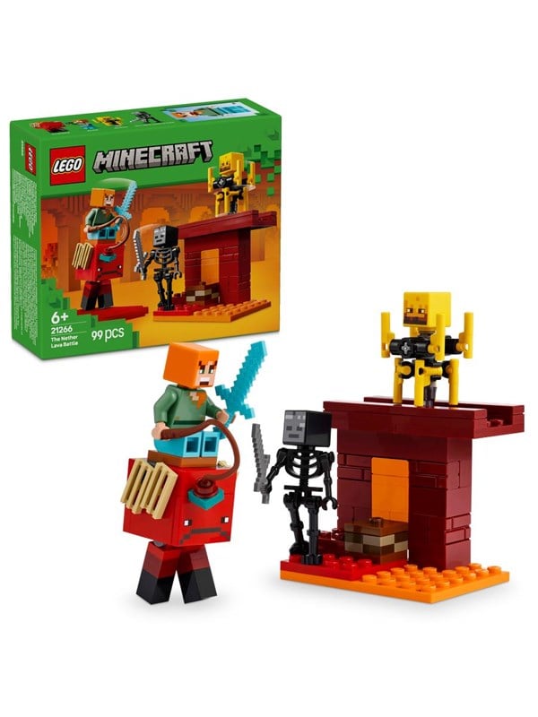 LEGO Minecraft 21266 Bitwa na moście Netheru