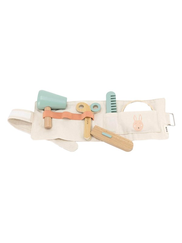 Zdjęcia - Pozostałe zabawki Trixie Baby Wooden Hairdressing Set 6 pieces.