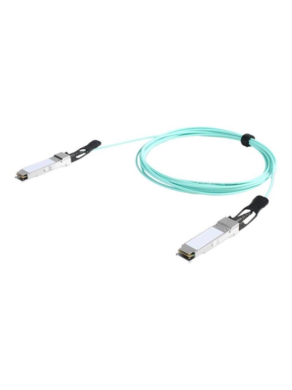 Zdjęcia - Kabel krosowy Digitus 40GBase-AOC direct attach cable - 10 m - Niebieski - 10m Niebieski DN-81313 
