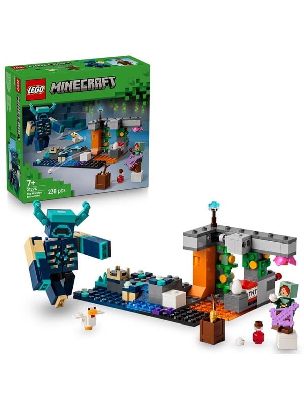 LEGO Minecraft 21274 Spotkanie ze strażnikiem