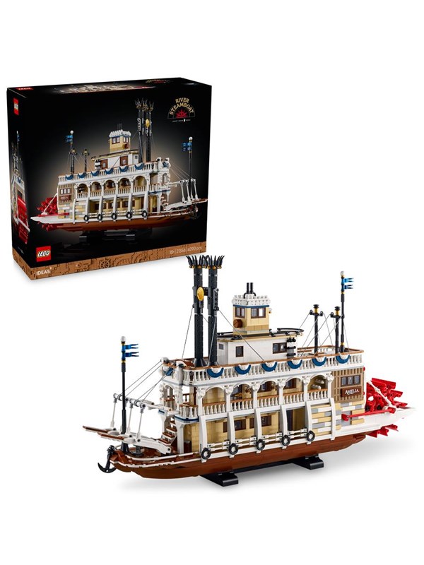 LEGO Ideas 21356 Parowiec rzeczny