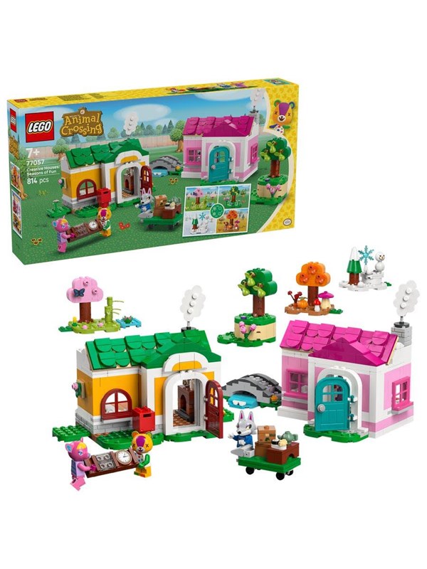 LEGO Animal Crossing 77057 Kreatywne domy: Pory zabawy