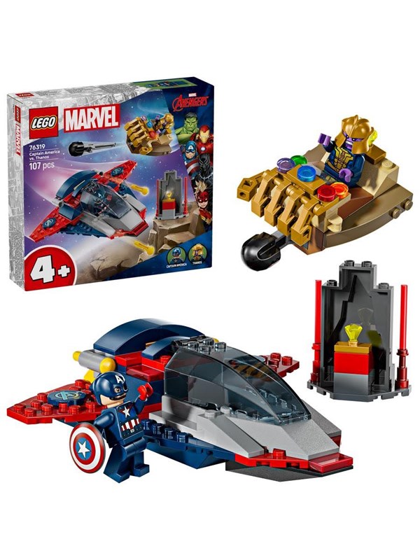LEGO Super Heroes 76319 Kapitan Ameryka kontra Thanos