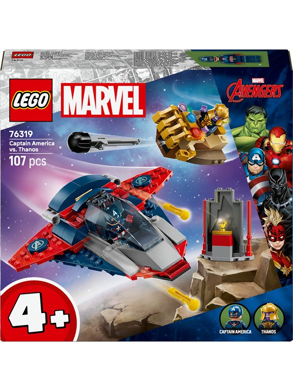 LEGO Super Heroes Marvel 76319 Kapitan Ameryka kontra Thanos