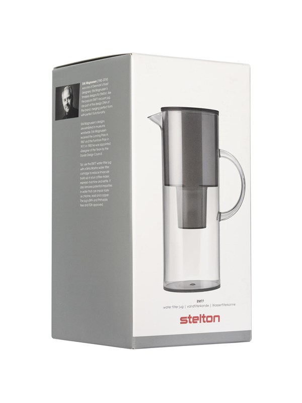 Zdjęcia - Pozostałe przybory Stelton EM77 Water Filter Jug 2 L  1310-10 (Smoke)