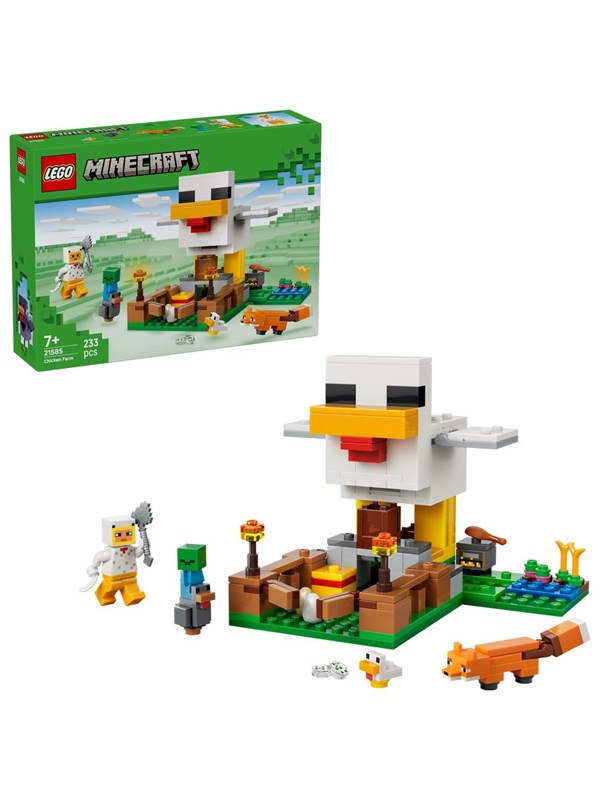 LEGO Minecraft 21585 Farma kurczaków