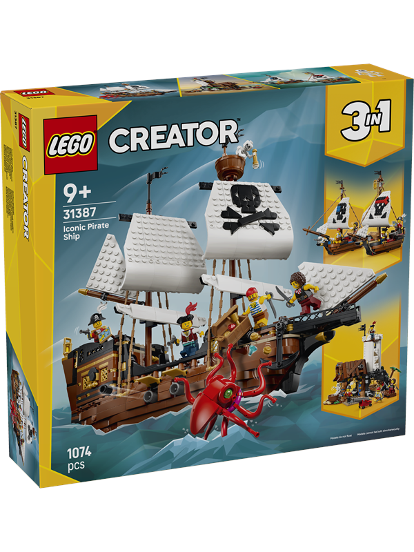 LEGO Creator 31387 Legendarny statek piracki