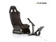 Fotel gamingowy - Playseat Evolution Alcantara - Black Kokpit do symulacji wyścigów samochodowych - Czarny - REM.00008