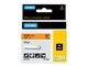 Papier, papier fotograficzny i etykiety - DYMO ® Rhino Industrial Tape 12 mm x 5.5m coloured vinyl black on orange - 18435