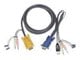Kabel KVM - ATEN 2L-5302U - tastatur- / mus- / video- / lydkabel - 2L-5302U