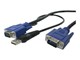 Kabel KVM - StarTech.com 2-in-1 video / USB kabel - SVECONUS10