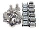 Akcesoria komputerowe - StarTech.com 50 Pkg M6 Mounting Screws and Cage Nuts - CABSCREWM6