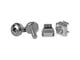 Szafa rack - StarTech.com CABSCREWM5 M5 Installation Screw Set (50-Pack) - CABSCREWM5