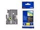 Papier, papier fotograficzny i etykiety - Brother TZe335 12mm (0.47") White on Black Label tape for P-Touch 8m - TZE335