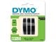 Papier, papier fotograficzny i etykiety - DYMO ® Embosser Tape 9mm x 3m Black 3-Blister - S0847730
