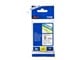 Papier, papier fotograficzny i etykiety - Brother TZe 221 - Black On White - Roll (0.9 cm x 8 m) - TZE221