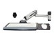 Uchwyty ścienne, uchwyty AV i meble AV - Ergotron LX Sit-Stand Wall Mount Keyboard Arm - Max 2.2 kg - recommended for - 45-354-026