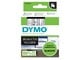 Papier, papier fotograficzny i etykiety - DYMO ® D1 Tape 24mm x 7m black on transparent - S0720920