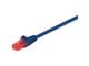 Kabel sieciowy - Pro LAN CAT 6 UTP - Niebieski - 7.5m - 4040849684272