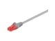 Kabel sieciowy - Pro LAN CAT 6 UTP - Szary - 1m - 4040849684395