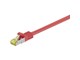 Kabel sieciowy - Pro LAN CAT 7 S/FTP - Czerwony - 5m - 4040849916250