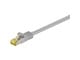 Kabel sieciowy - Pro LAN CAT 6/A S/FTP - Szary - 0.25m - 4040849915673
