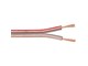 Kabel audio - Pro Speaker Cable 0.5mm Clear - 10m - 4040849151187