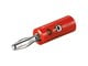 Kabel audio - Pro Banana Plug 4mm - Red - 4040849113758