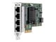 Adapter Sieciowy (karta sieciowa, serwer druku, itp.) - Hewlett Packard Enterprise Ethernet 1Gb 4-port 366T Adapter - 811546-B21