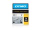 Papier, papier fotograficzny i etykiety - DYMO ® Rhino Industrial Tape 12 mm x 1.5m heat shrink tube black on white - 18055