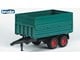 Samochody i pojazdy - Bruder Tipping trailer with removable top - 2010