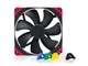 Wentylator obudowy - Noctua NF-A14 PWM chromax.black.swap - Wentylator obudowy - 140mm - Czarny - 25 dBA - NF-A14 PWM CH.BK.S