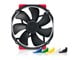 Wentylator obudowy - Noctua NF-A15 HS-PWM chromax.black.swap - Wentylator obudowy - 140mm - Czarny - 24 dBA - NF-A15 HS-PWM CH.BK.S