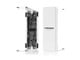 Chlodzenie CPU - Noctua NA-HC2 chromax.white - Modowanie - NA-HC2 white