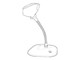 Akcesoria komputerowe - Zebra Gooseneck Intellistand - 22-71043-0BR