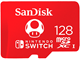 Karta pamieci - SANDISK Nintendo Switch microSD - 100MB/s - 128GB - Mario edition - SDSQXAO-128G-GNCZN