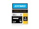 Papier, papier fotograficzny i etykiety - DYMO ® Rhino Industrial Tape 19 mm x 5.5m permanent polyester black on white - 18484